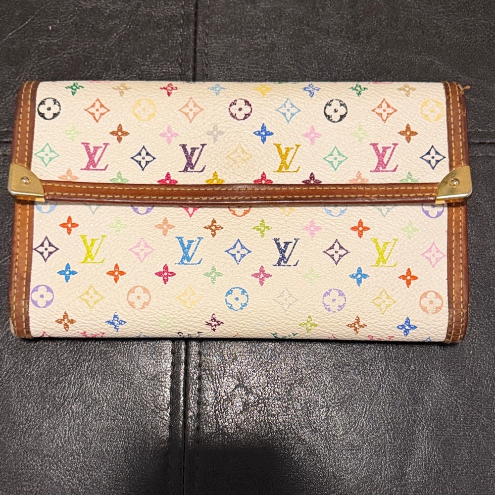 Louis Vuitton Murakami Porte Tresor Wallet